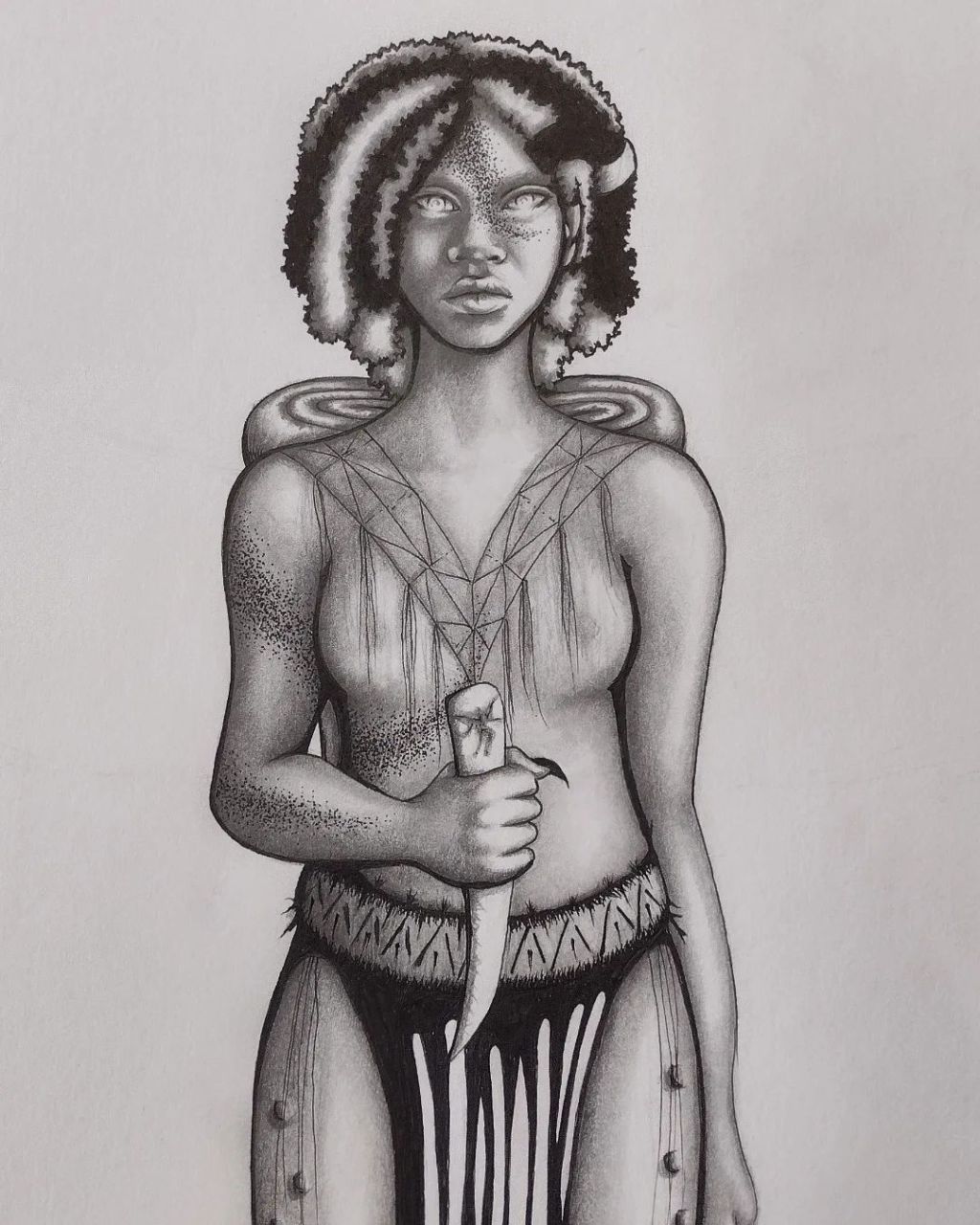 Luca and her father’s knife